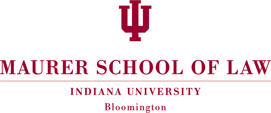 Maurer School or Law Indiana University Bloomington logo